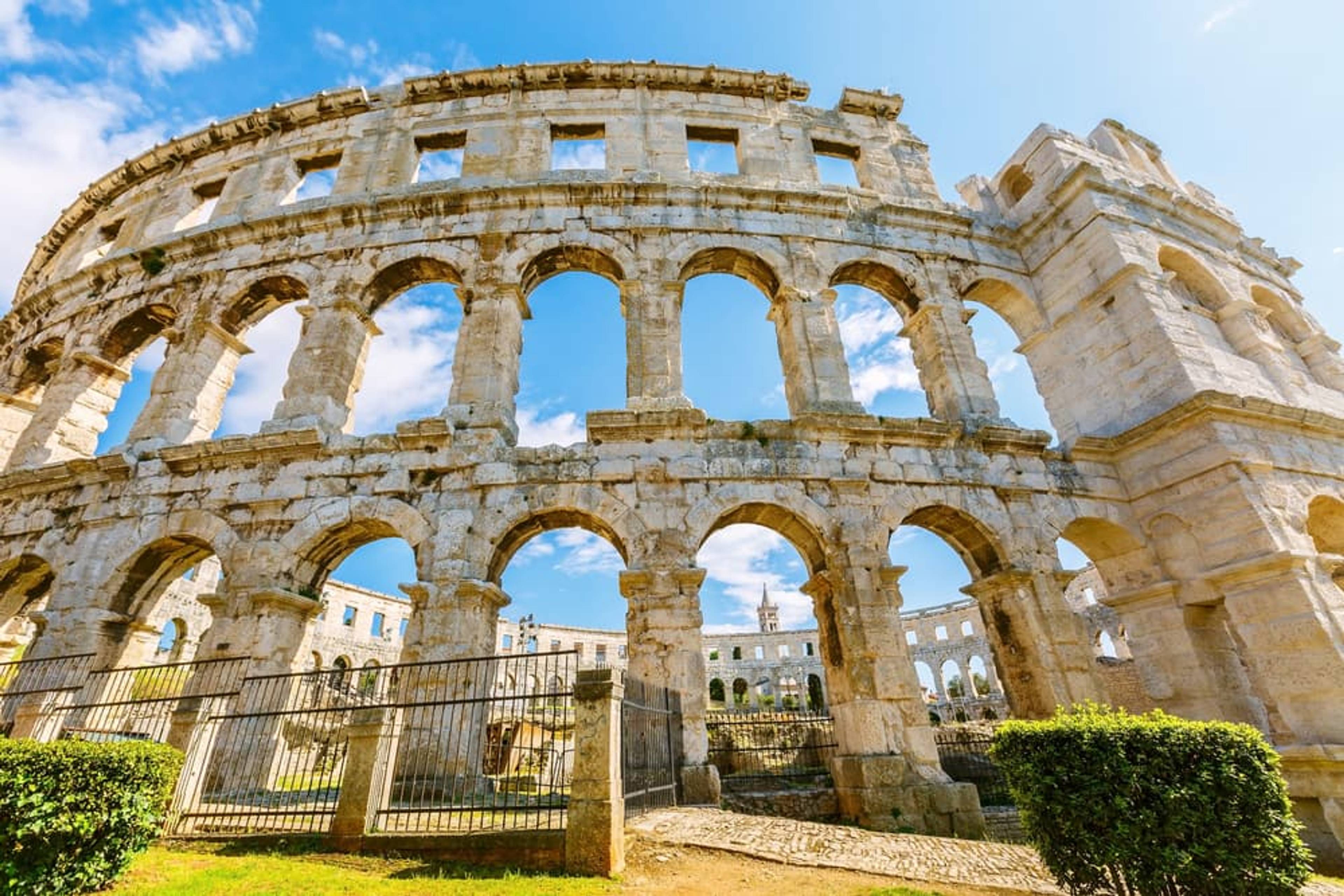 Pula – římský amfiteátr