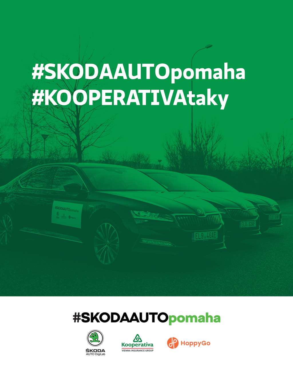 Kooperativa a ŠkodaAuto pomáhá