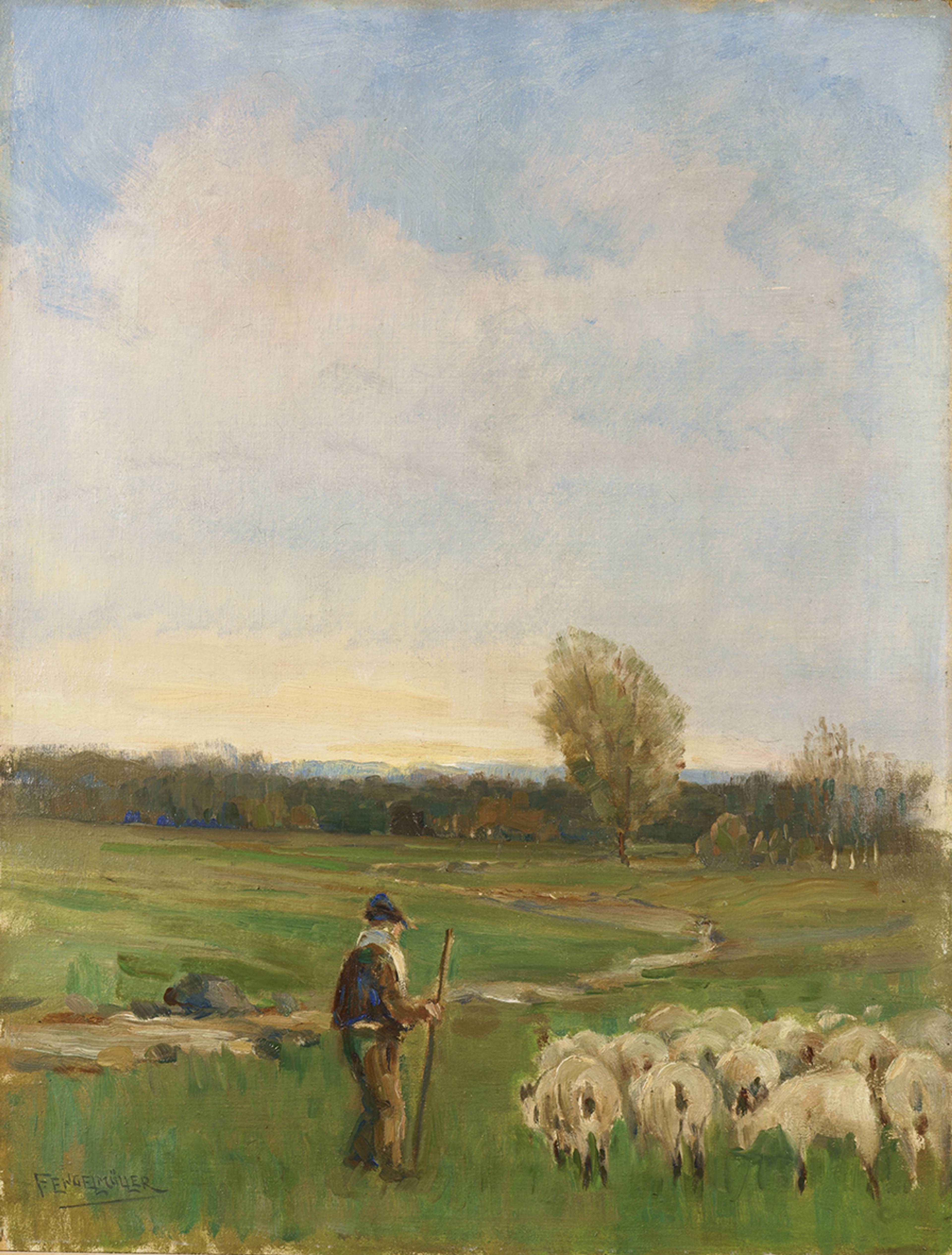 698_Ferdinand_Engelmüller_Na_pastvě