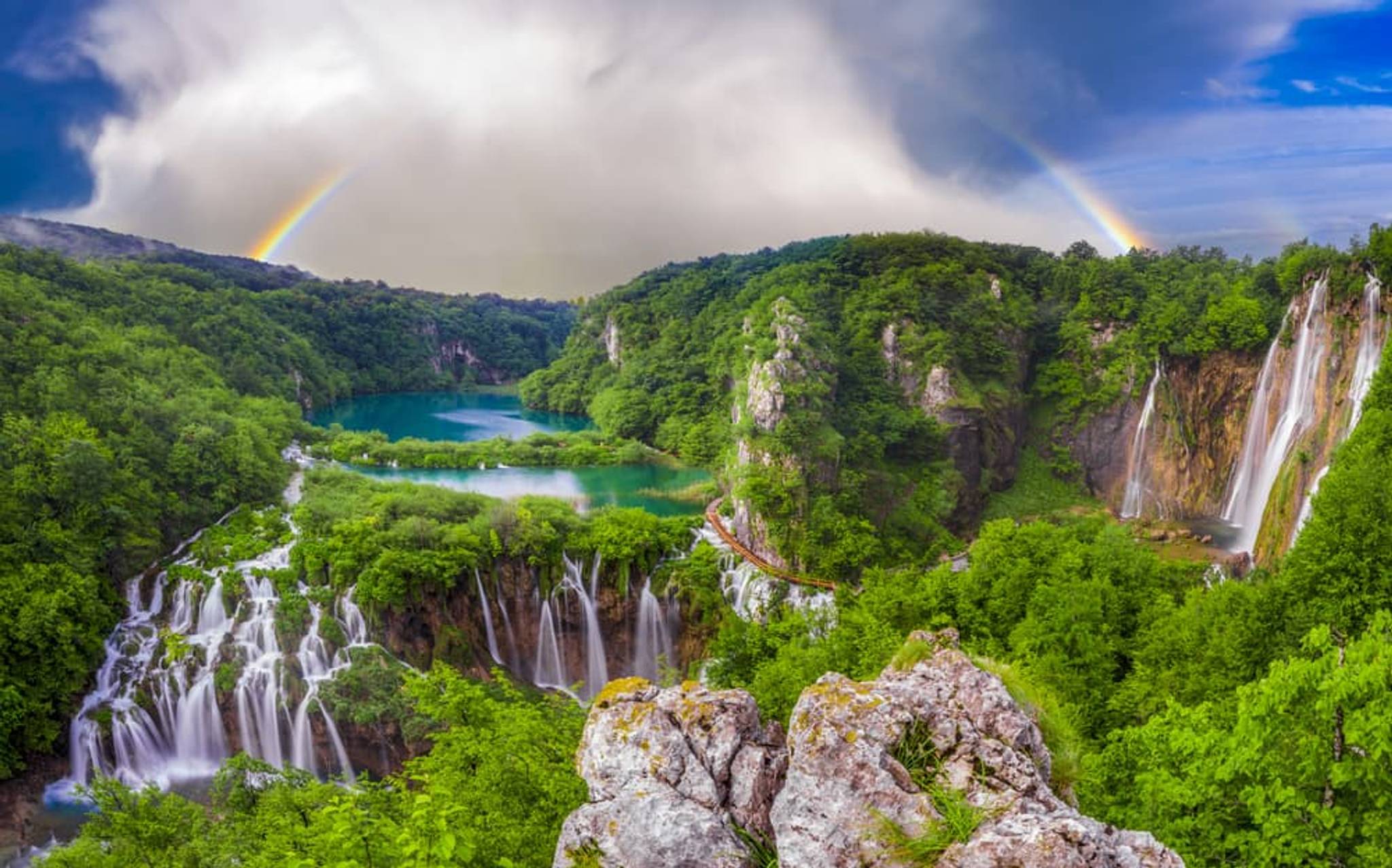 Plitvice – vodopády