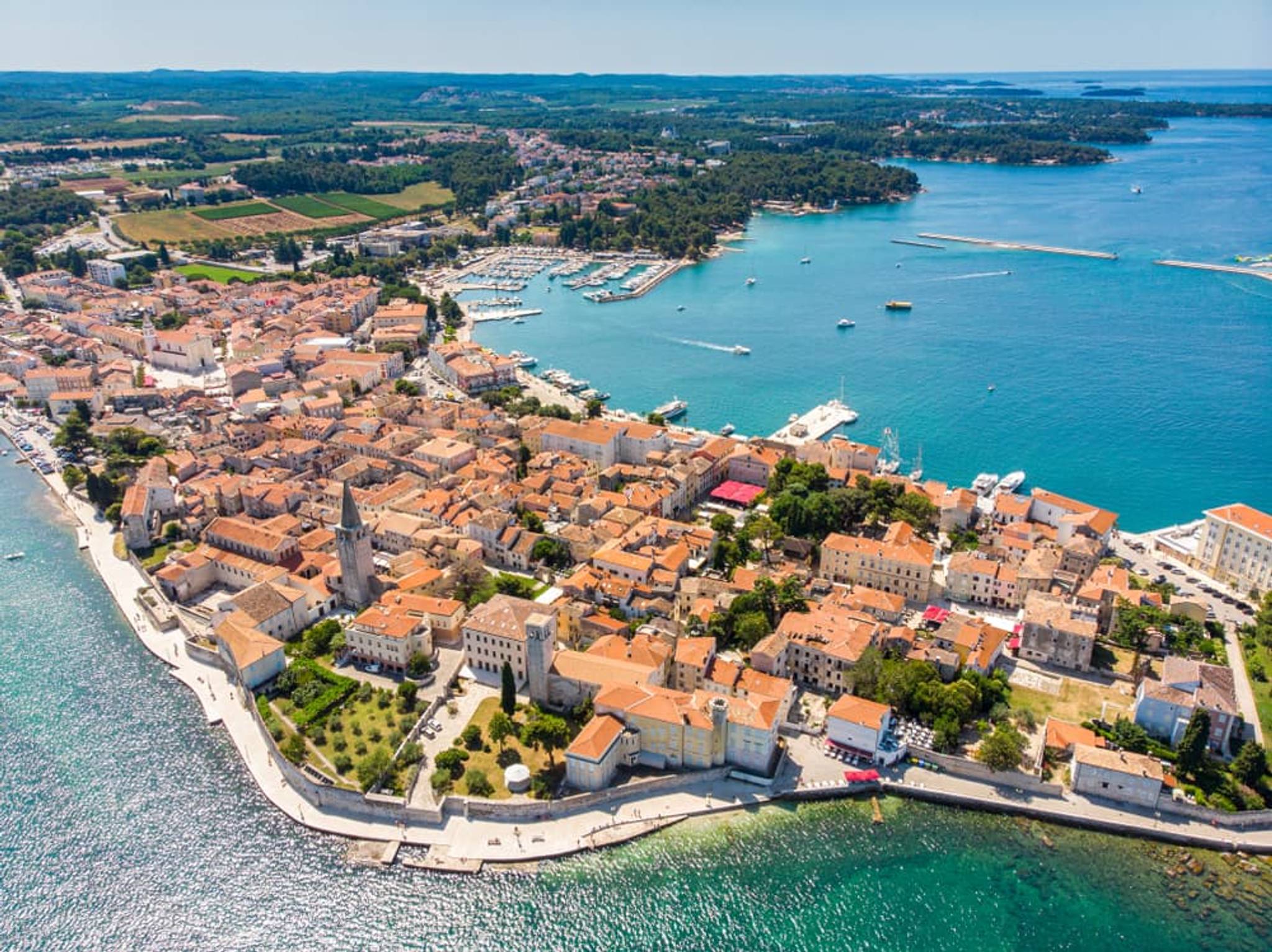 Poreč – pobřežní město
