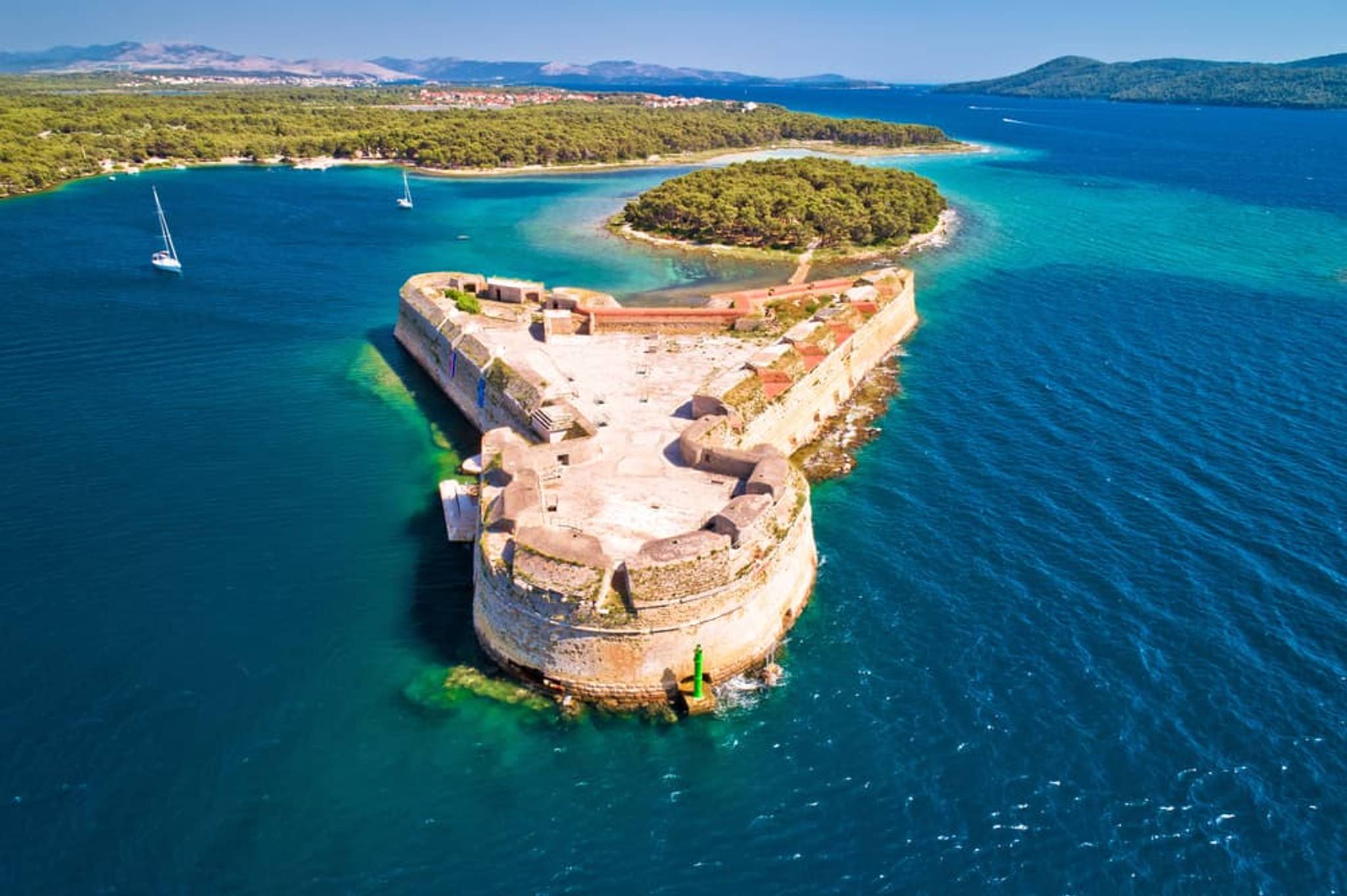 Šibenik – pevnost svatý Mikuláš