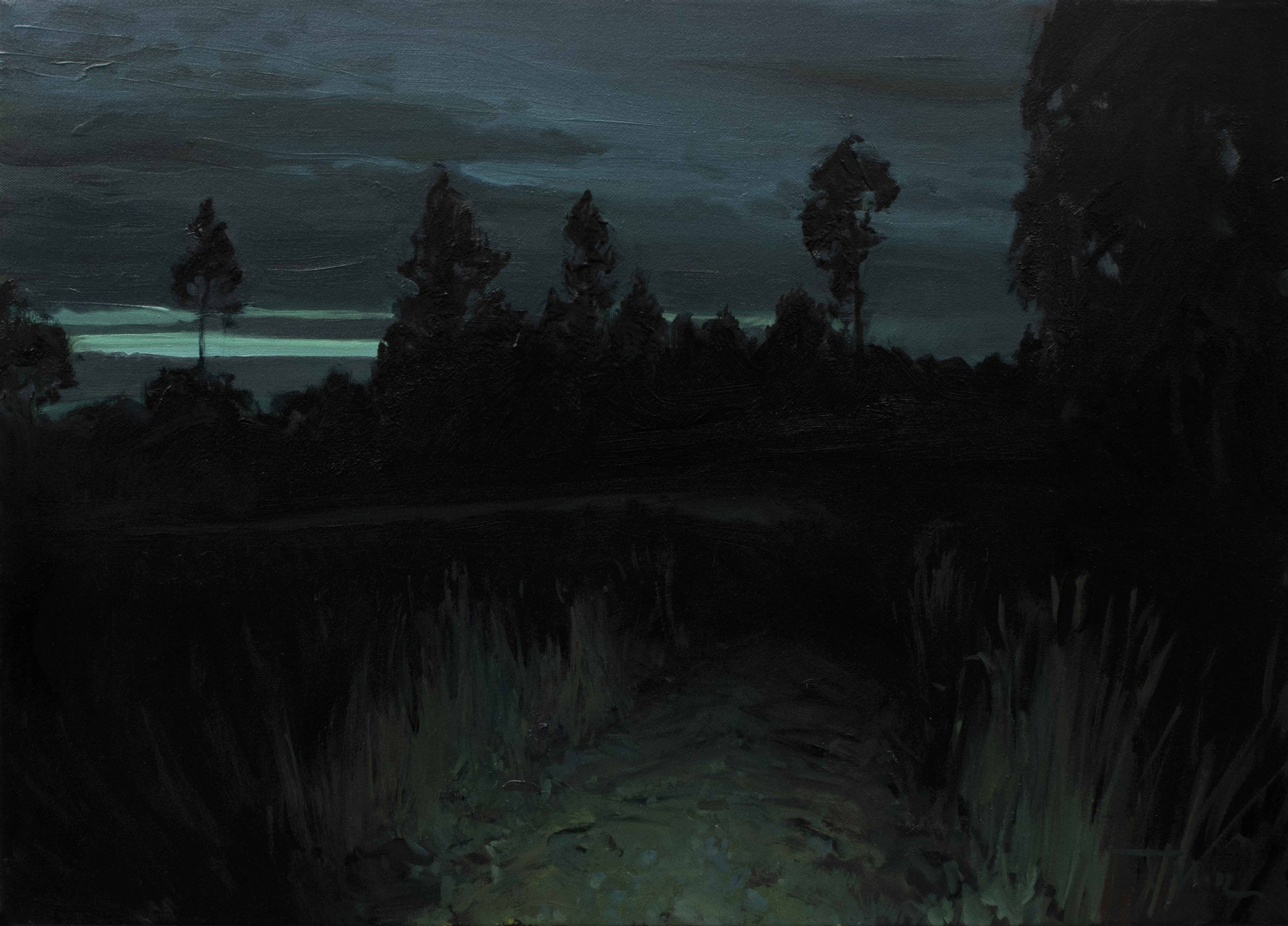 Stmívání,Olej-na-plátně,50x70cm,2023-Není-v-tiskové-kvalitě