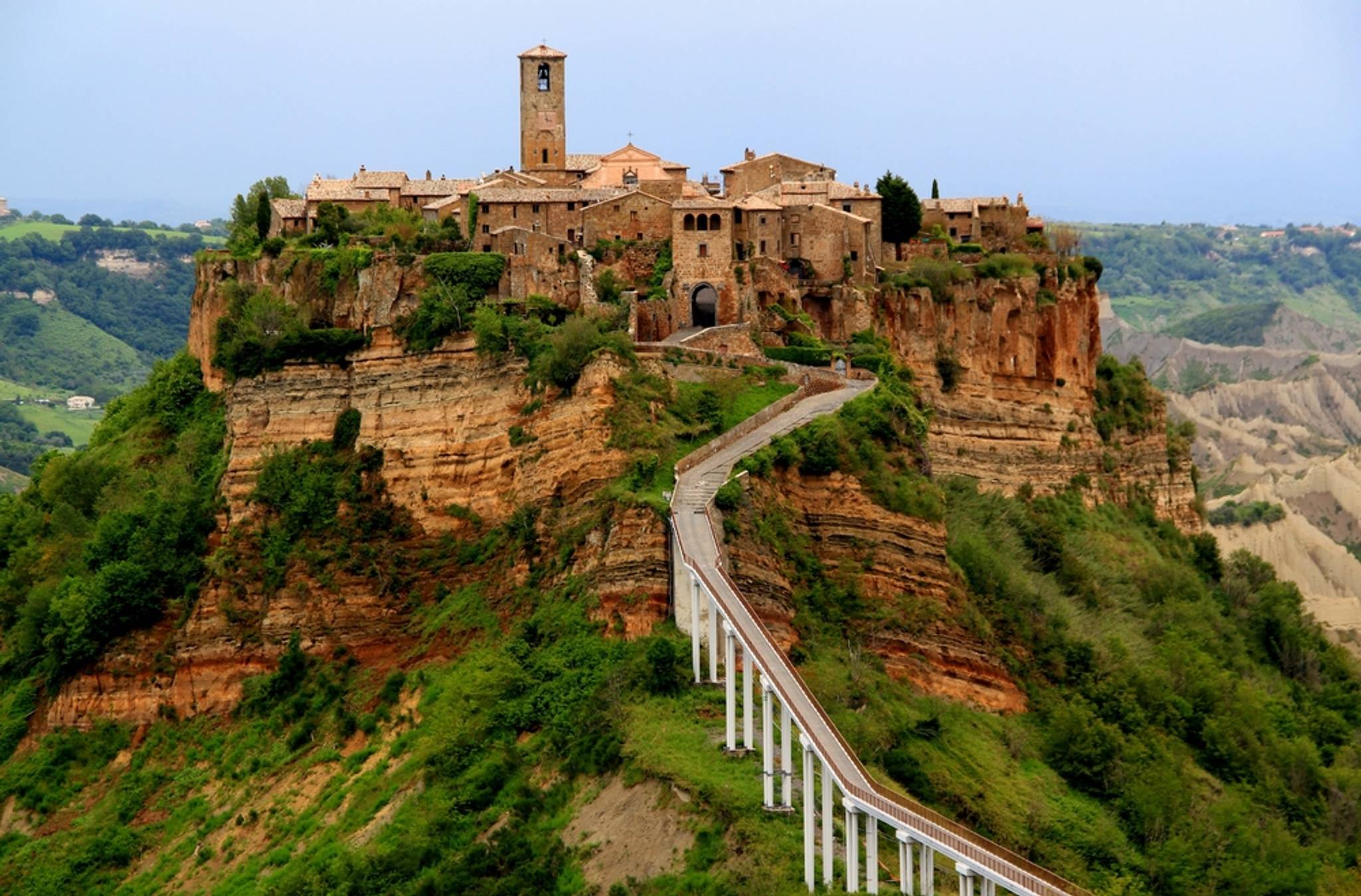 Historická památka region Lazio