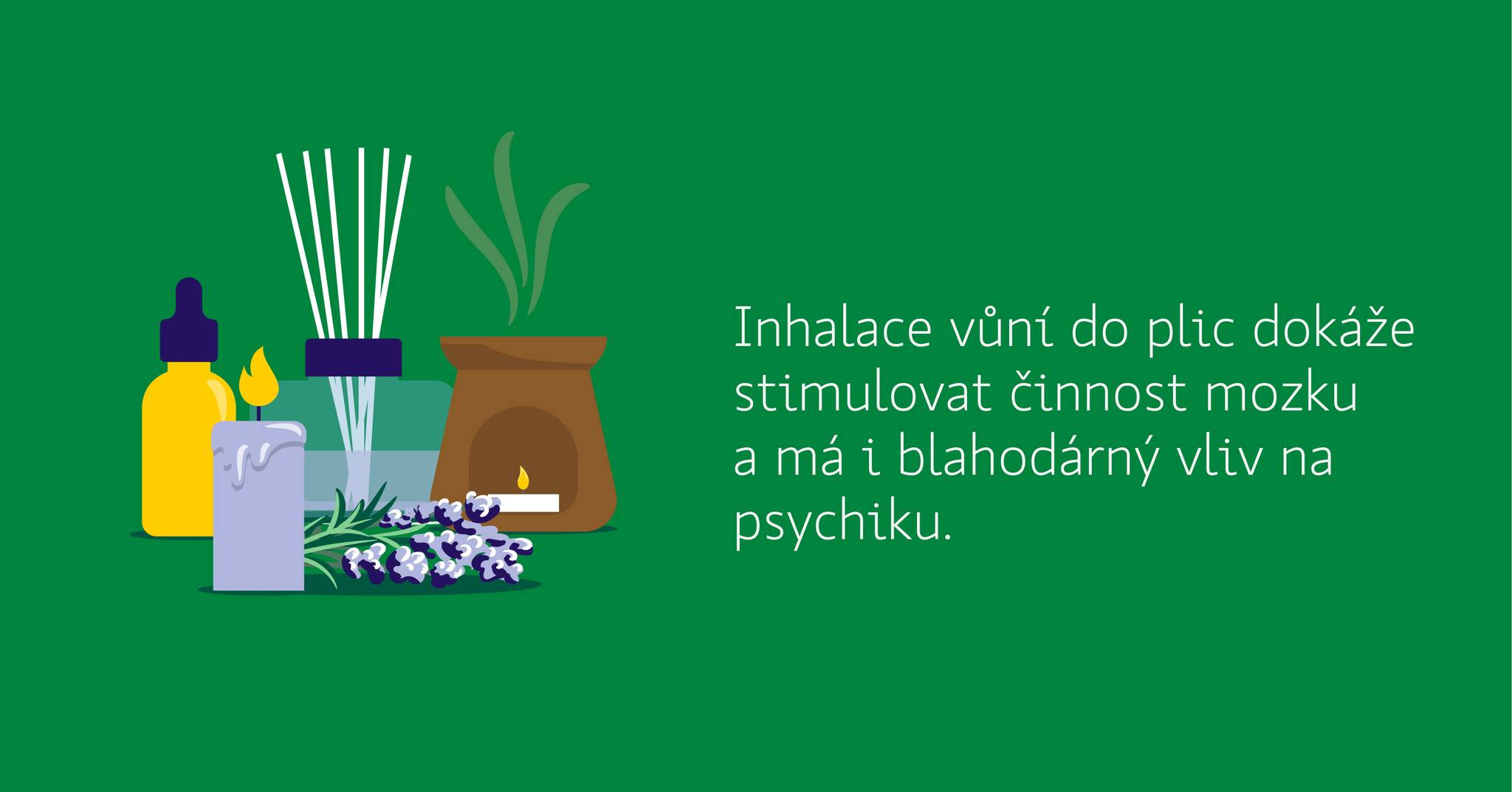 Inhalace esenciálních olejů