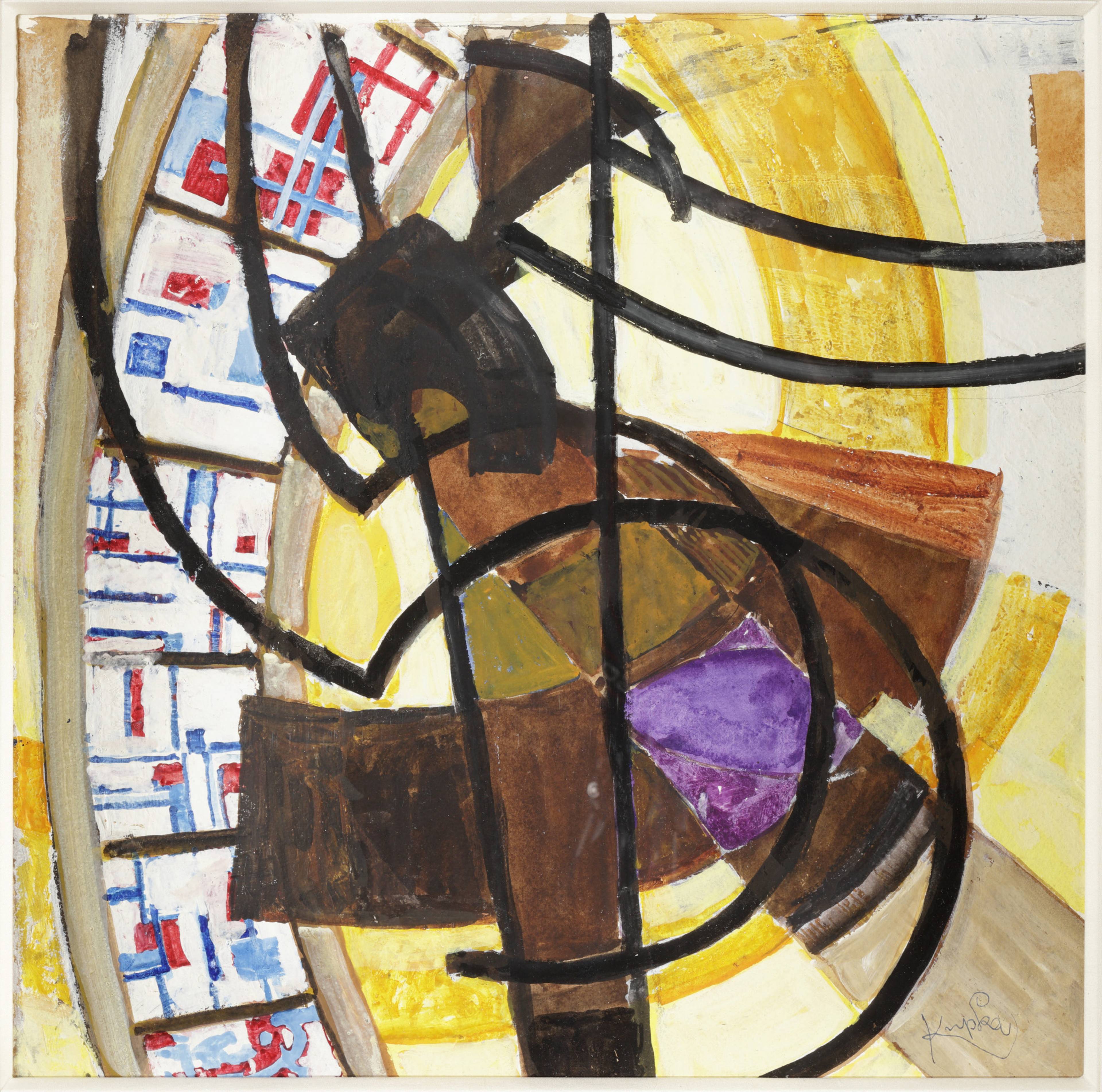 Kupka Etude proche de Construction I.